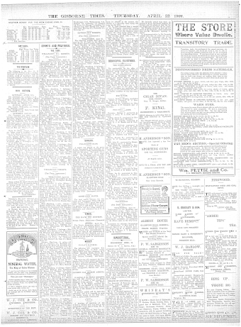 Issue page
