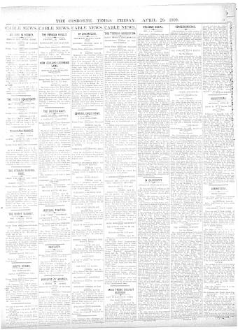Issue page