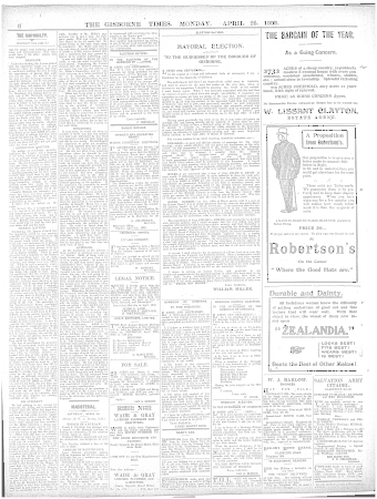 Issue page