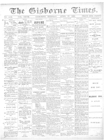Issue page