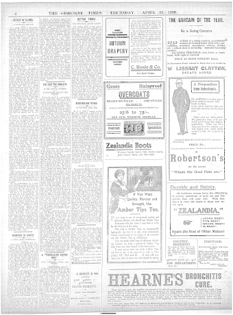 Issue page