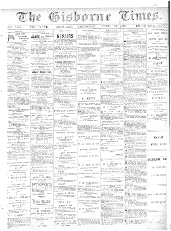 Issue page
