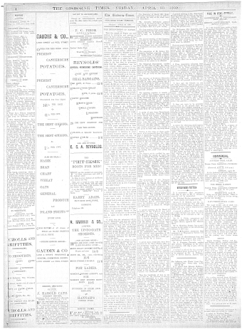 Issue page