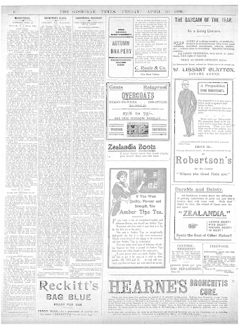 Issue page