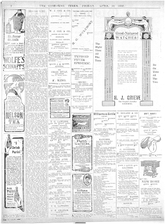 Issue page
