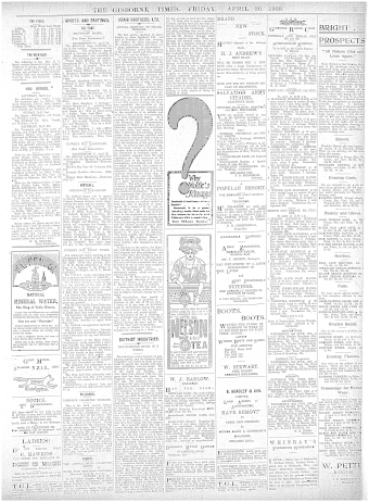 Issue page
