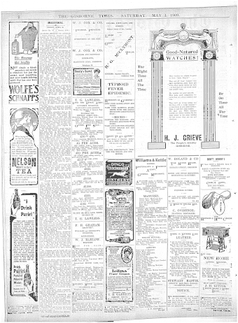 Issue page