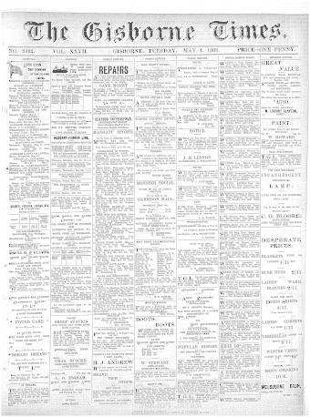 Issue page