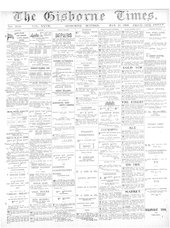 Issue page