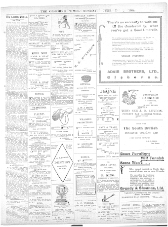 Issue page