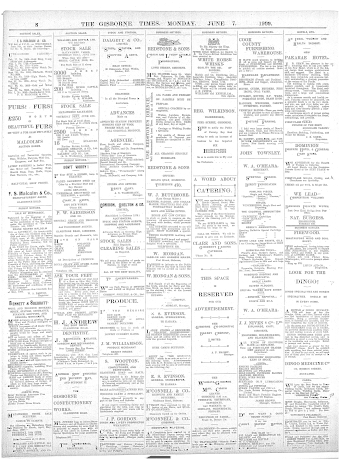 Issue page