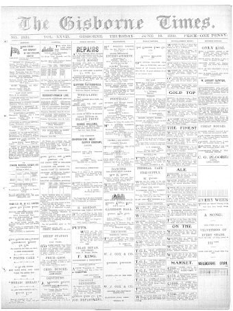 Issue page