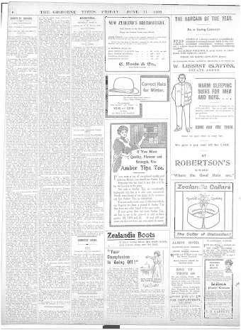 Issue page