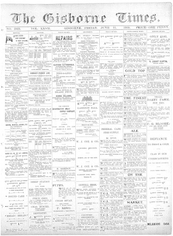 Issue page
