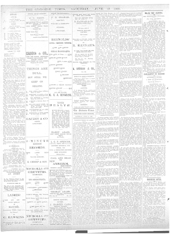 Issue page