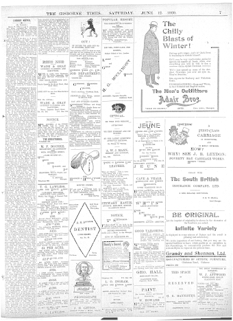 Issue page