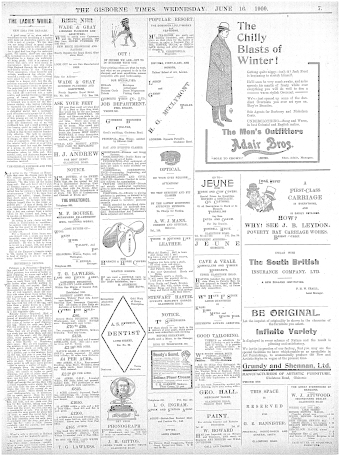 Issue page