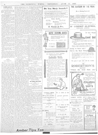 Issue page