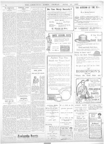 Issue page