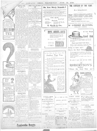 Issue page