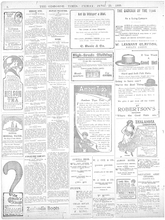 Issue page