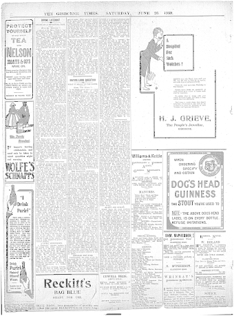 Issue page