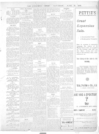 Issue page