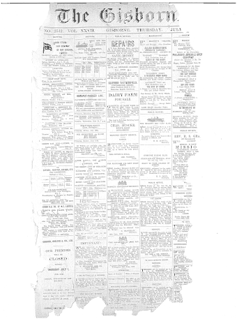 Issue page