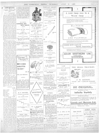 Issue page