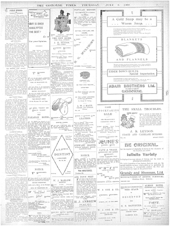 Issue page