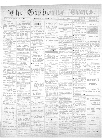 Issue page