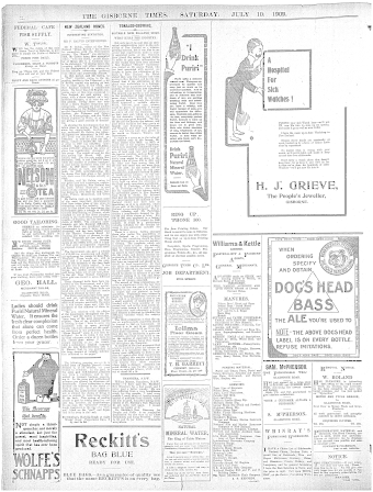 Issue page