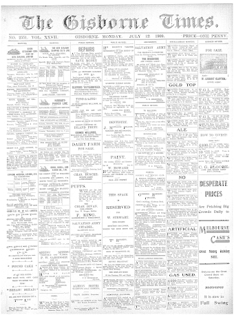 Issue page