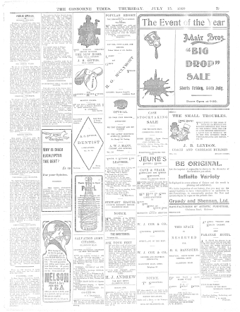 Issue page