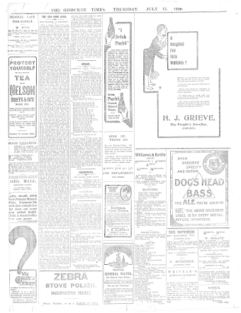 Issue page