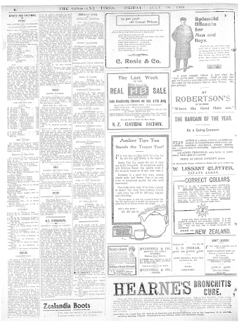 Issue page