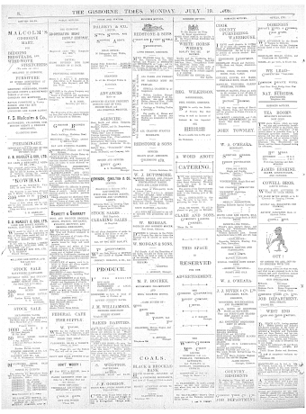 Issue page