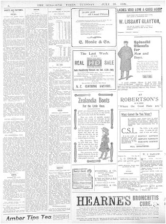 Issue page