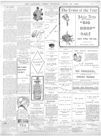 Issue page