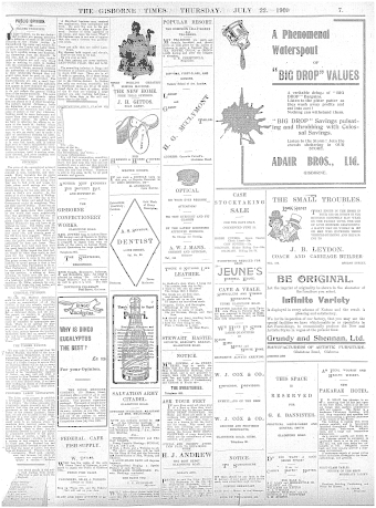 Issue page