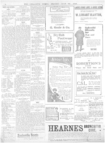 Issue page