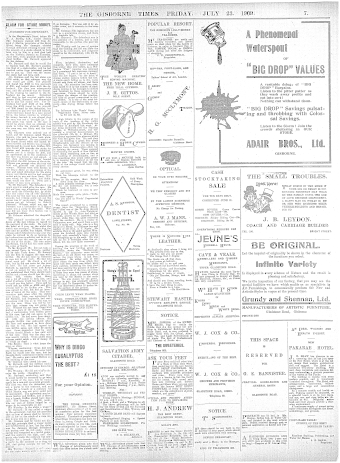 Issue page