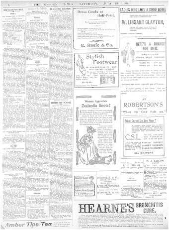 Issue page