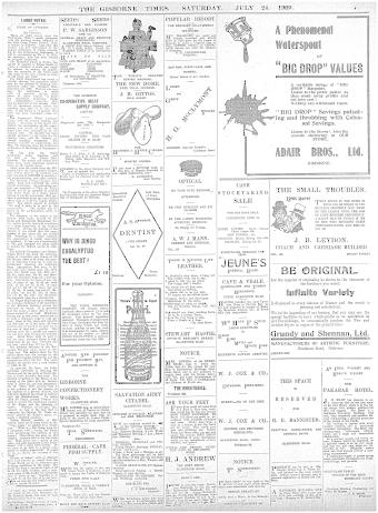 Issue page
