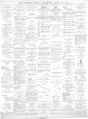 Issue page