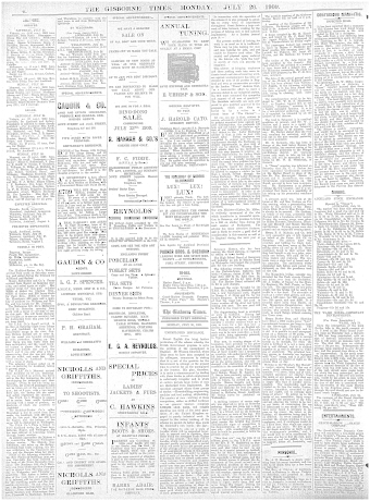 Issue page