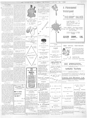 Issue page