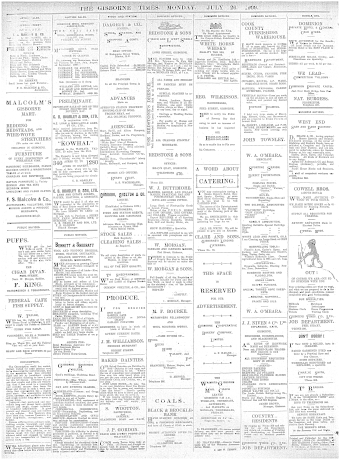 Issue page