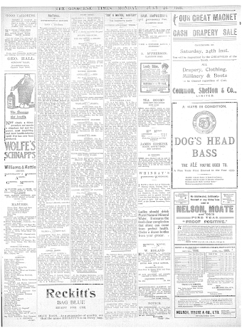 Issue page