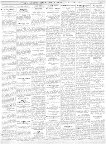 Issue page
